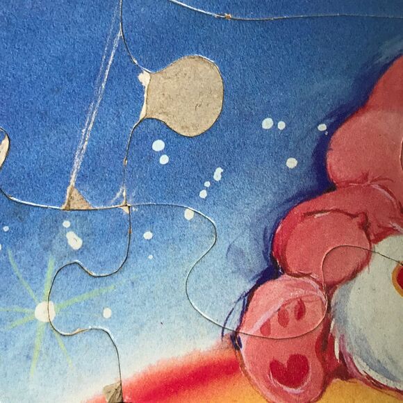 CARE BEARS Golden Frame Tray Puzzle 4625 - A Vintage 1986 Elena - Picture 4 of 7